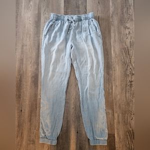 Michael Kors denim joggers size 4
